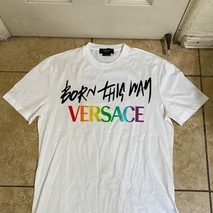Versace X Lady Gaga Born This Way Ladies T-shirt size Small